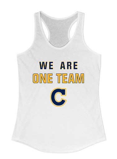 Cheltenham Panthers C Script We Are One Team Women's Tank Top
