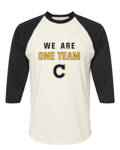 Cheltenham Panthers C Script We Are One Team Women's Baseball T-Shirt