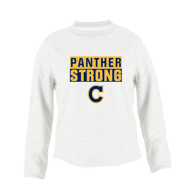 Cheltenham Panthers C Script Strong #1 Women's Sweatshirt