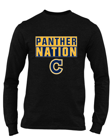 Cheltenham Panthers C Script Nation #1 Men's Premium LS T-Shirt