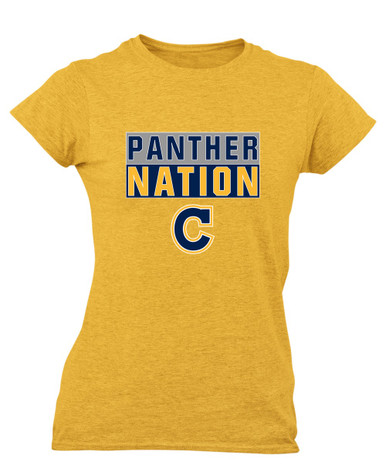 Cheltenham Panthers C Script Nation #1 Women's Premium SS T-Shirt