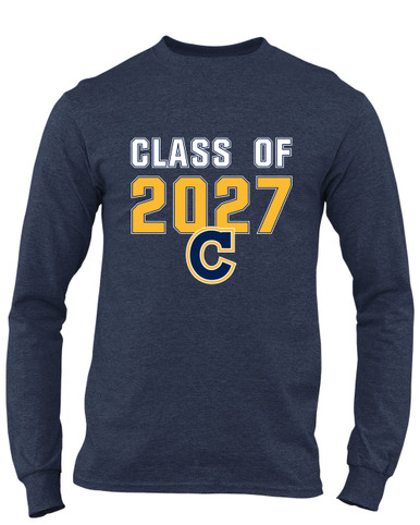 Cheltenham Panthers C Script Class of 2027 Men's Premium LS T-Shirt