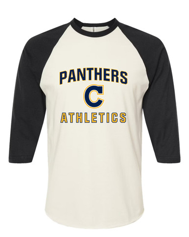 Cheltenham Panthers C Script Athletics Men's Baseball T-Shirt
