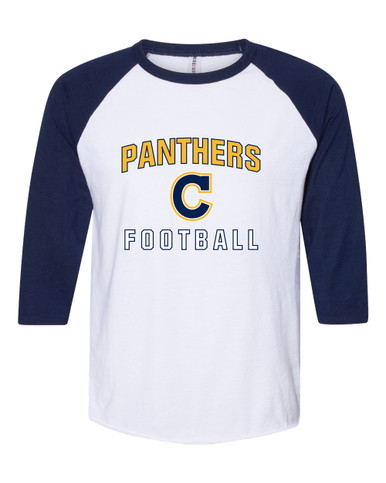 Cheltenham Panthers C Script Football #1 Men's Baseball T-Shirt