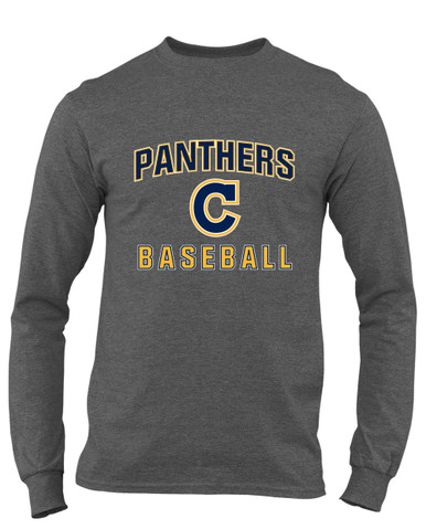 Cheltenham Panthers C Script Baseball #1 Men's LS T-Shirt