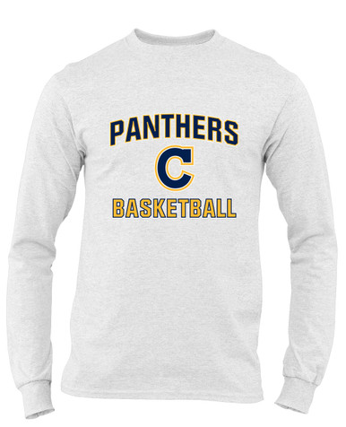 Cheltenham Panthers C Script Basketball #1 Men's LS T-Shirt