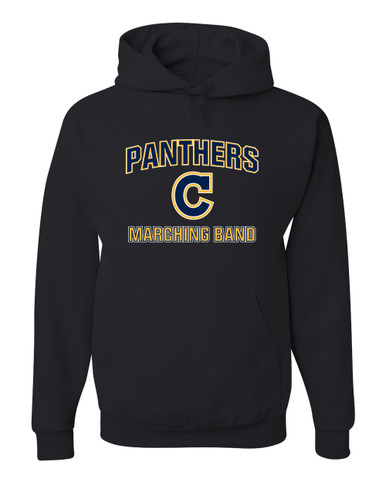 Cheltenham Panthers C Script Marching Band Men's Premium Hoodie