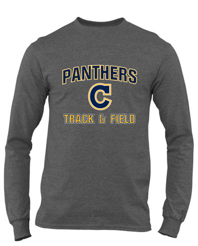 Cheltenham Panthers C Script Track & Field Men's LS T-Shirt