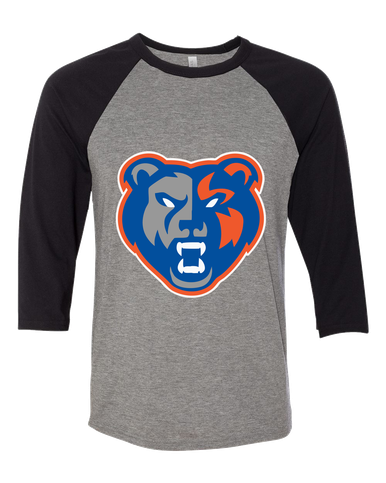 Grand Oaks Grizzlies Mascot #1 Women's Baseball T-Shirt