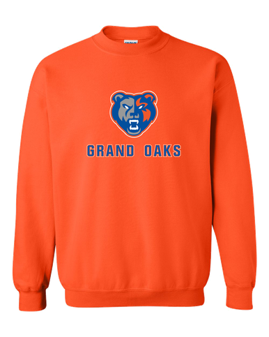 Grand Oaks Grizzlies Mascot #2 Men's Sweatshirt