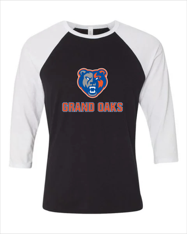 Grand Oaks Grizzlies Mascot #2 Men's Baseball T-Shirt