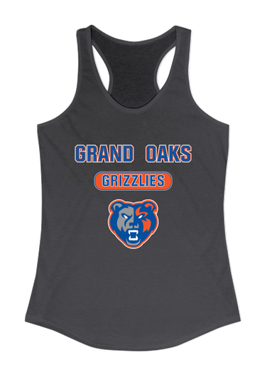 Grand Oaks Grizzlies Mascot #3 Women's Tank Top