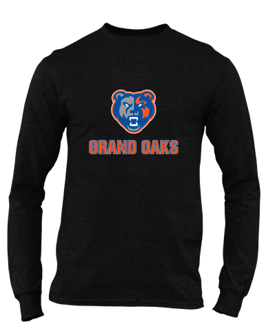 Grand Oaks Grizzlies Mascot #2 Men's Premium LS T-Shirt