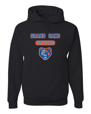 Grand Oaks Grizzlies Mascot #3 Men's Premium Hoodie