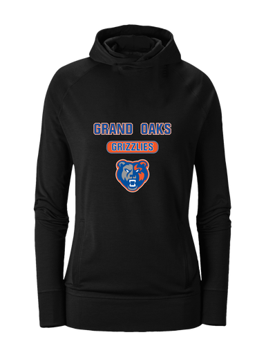 Grand Oaks Grizzlies Mascot #3 Women's Hoodie