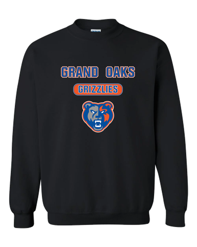 Grand Oaks Grizzlies Mascot #3 Men's Sweatshirt