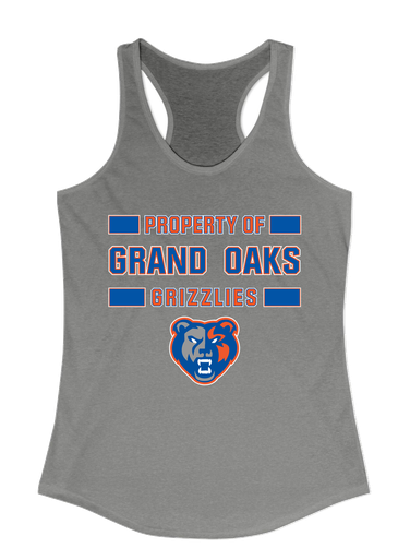 Grand Oaks Grizzlies Property Of Women's Tank Top