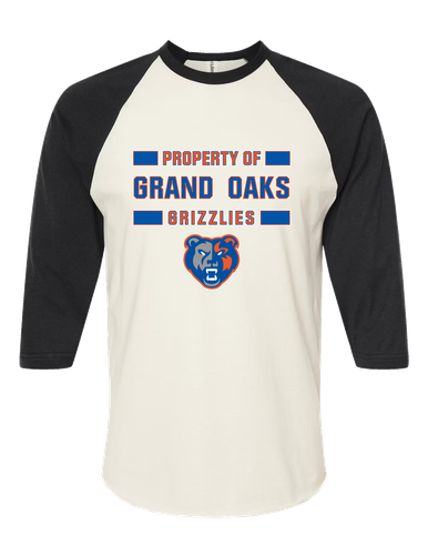Grand Oaks Grizzlies Property Of Women's Baseball T-Shirt
