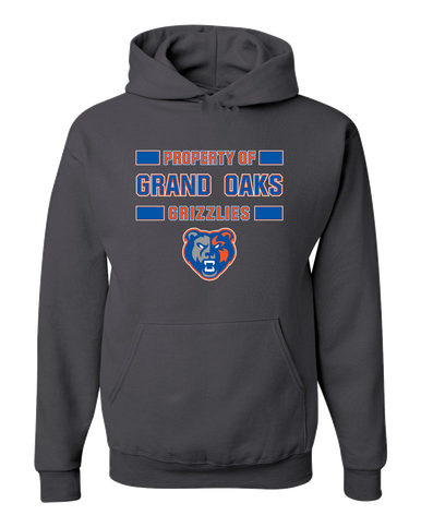 Grand Oaks Grizzlies Property Of Men's Premium Hoodie