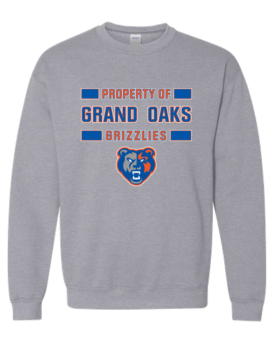 Grand Oaks Grizzlies Property Of Men's Sweatshirt