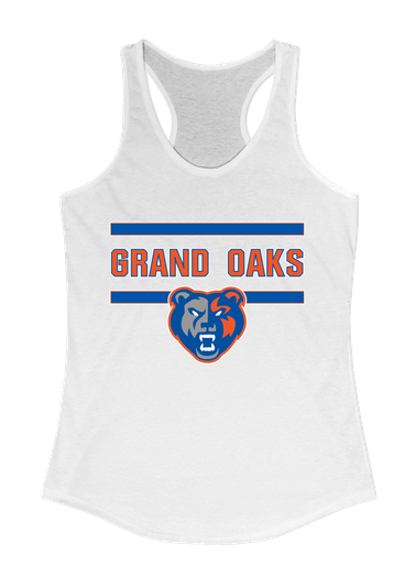 Grand Oaks Grizzlies Mascot #4 Women's Tank Top