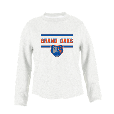 Grand Oaks Grizzlies Mascot #4 Women's Sweatshirt