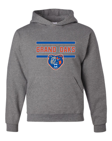 Grand Oaks Grizzlies Mascot #4 Men's Premium Hoodie