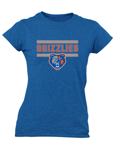 Grand Oaks Grizzlies Mascot #5 Women's SS T-Shirt