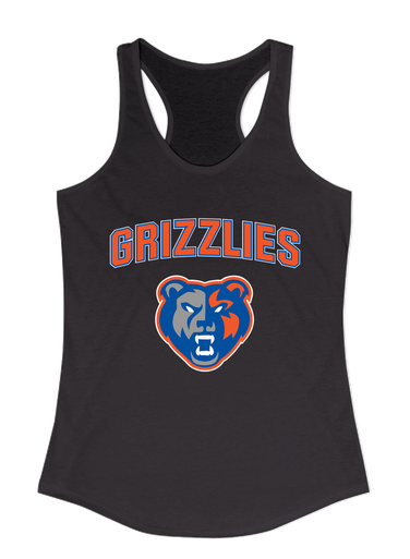 Grand Oaks Grizzlies Mascot #6 Women's Tank Top