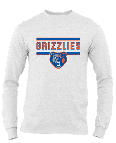 Grand Oaks Grizzlies Mascot #5 Men's Premium LS T-Shirt