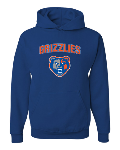 Grand Oaks Grizzlies Mascot #6 Men's Premium Hoodie
