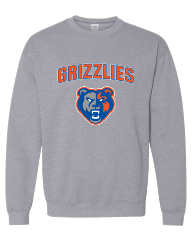 Grand Oaks Grizzlies Mascot #6 Men's Sweatshirt