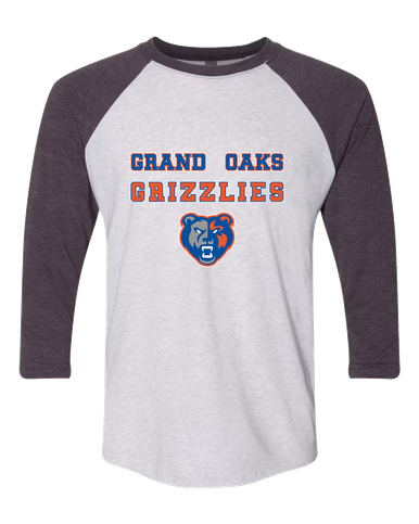 Grand Oaks Grizzlies Spirit Women's Baseball T-Shirt