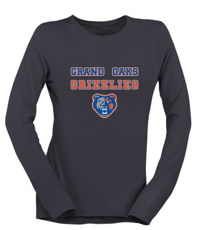 Grand Oaks Grizzlies Spirit Women's Premium LS T-Shirt