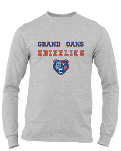 Grand Oaks Grizzlies Spirit Men's LS T-Shirt