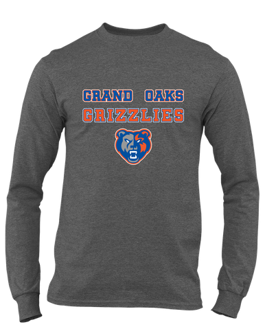 Grand Oaks Grizzlies Spirit Men's Premium LS T-Shirt