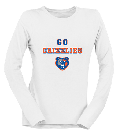 Grand Oaks Grizzlies Go Team Women's Premium LS T-Shirt