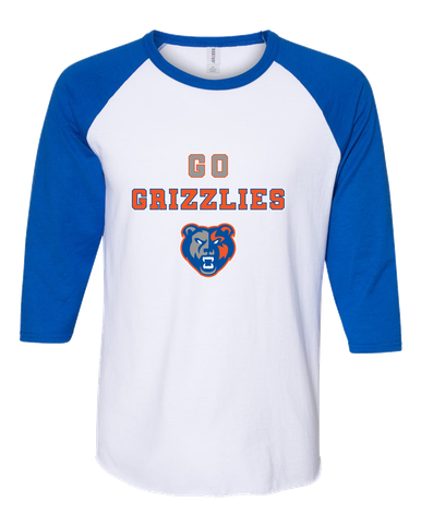 Grand Oaks Grizzlies Go Team Men's Baseball T-Shirt