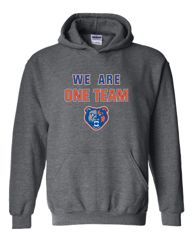 Grand Oaks Grizzlies We Are One Team Men's Hoodie