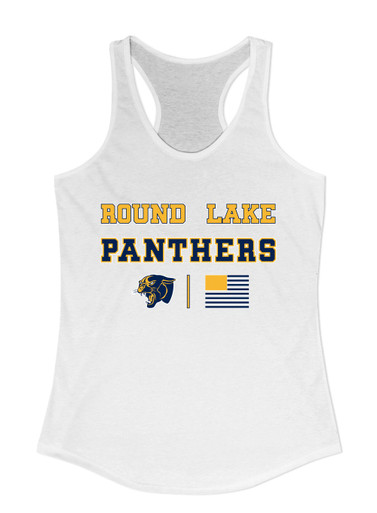 Round Lake Panthers Spirit Flag Women's Tank Top