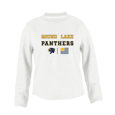 Round Lake Panthers Spirit Flag Women's Sweatshirt