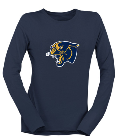 Round Lake Panthers Mascot #1 Women's Premium LS T-Shirt