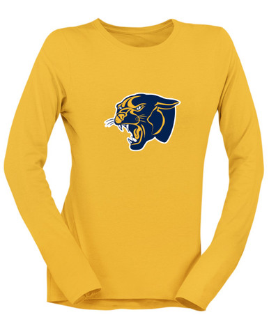 Round Lake Panthers Mascot #1 Women's LS T-Shirt