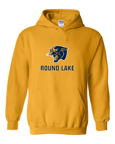 Round Lake Panthers Mascot #2 Men's Hoodie