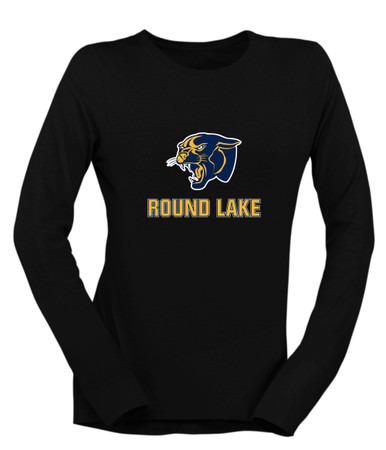 Round Lake Panthers Mascot #2 Women's Premium LS T-Shirt