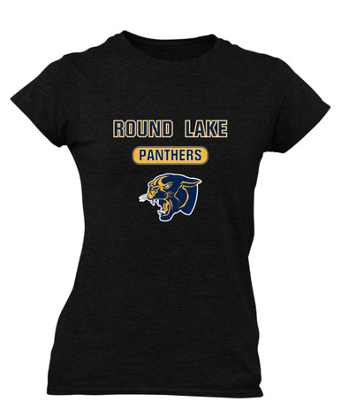 Round Lake Panthers Mascot #3 Women's SS T-Shirt