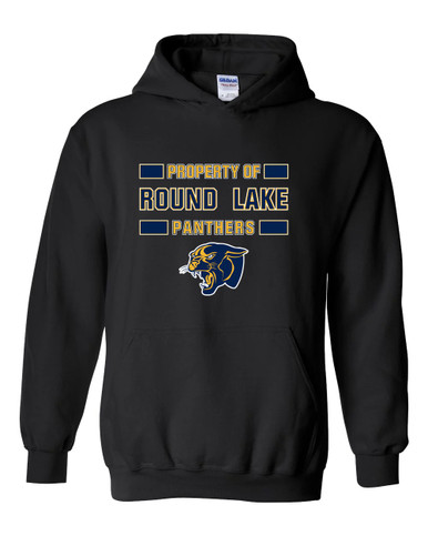 Round Lake Panthers Property Of Men's Hoodie