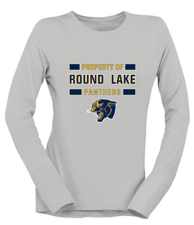 Round Lake Panthers Property Of Women's Premium LS T-Shirt
