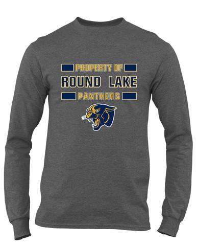 Round Lake Panthers Property Of Men's Premium LS T-Shirt