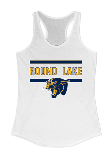 Round Lake Panthers Mascot #4 Women's Tank Top